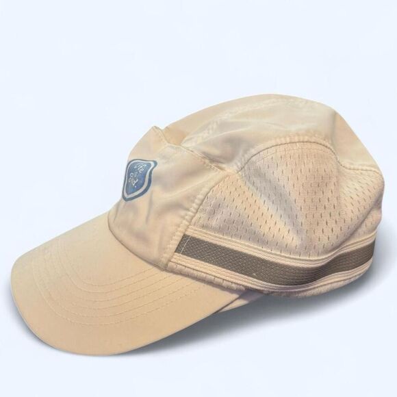 Life is Good white adjustable reflective running/cycling hat with Velcro pocket - Picture 2 of 8